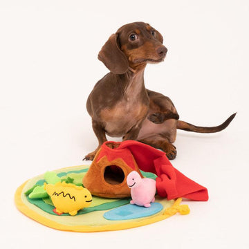 Joguman Studio x Baconbox Joguman Volcanic Island Toy 火山島靈鼻犬玩具 - SOUL SIMPLE HK