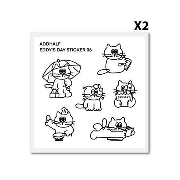 ADDHALF Eddy's Day Series 06 Deco Sticker 貼紙(2p) - SOUL SIMPLE HK