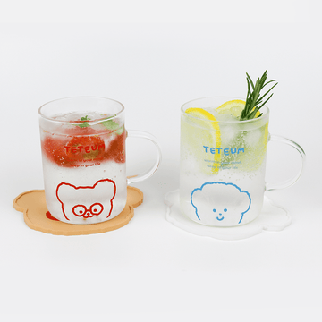 TETEUM Line Glass Cup 玻璃杯(2款) - SOUL SIMPLE HK