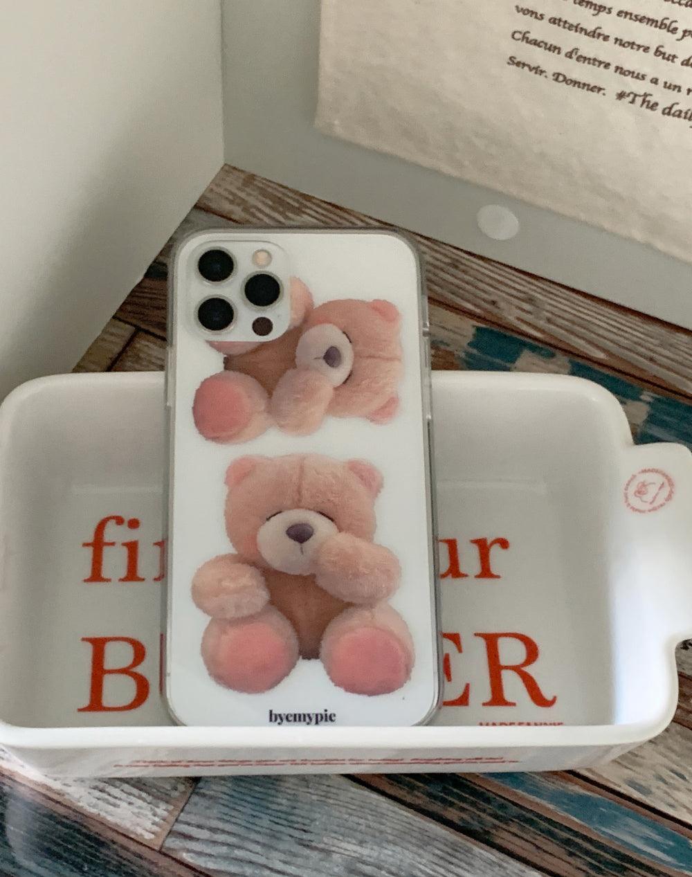 Byemympie Pink Jelly Bear Hardjelly Phone Case 手機保護殻 - SOUL SIMPLE HK