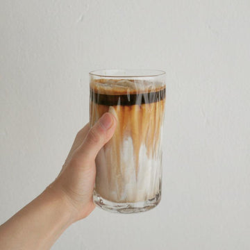 BRACKET TABLE Long Flat White Glass 玻璃杯 - SOUL SIMPLE HK