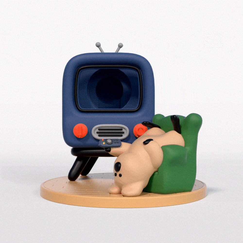 Dinotaeng Couch Potato Watch Stand 智能手錶支架 - SOUL SIMPLE HK