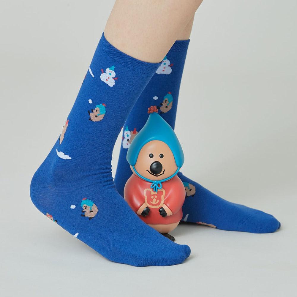 Dinotaeng Marshville Snow Fight Single Socks NV 長襪 - SOUL SIMPLE HK