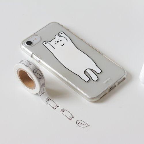 3months Sleeping Cat Jelly/Hard Phone Case 悠仔與阿布手機保護殻 - SOUL SIMPLE HK