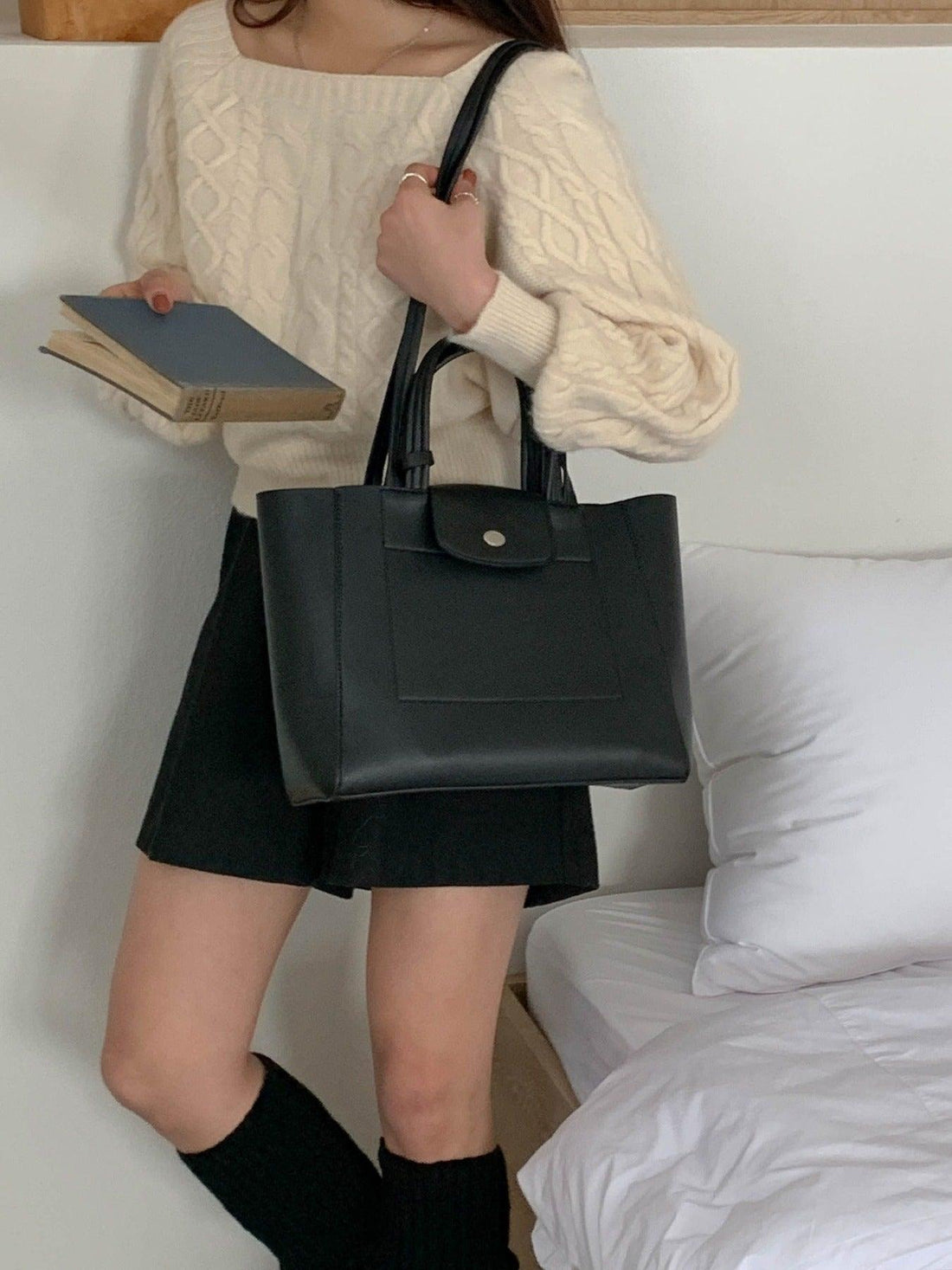 THE ALLY - ELNOY TOTE/SHOULDER BAG 單肩手提包(4款) - SOUL SIMPLE HK