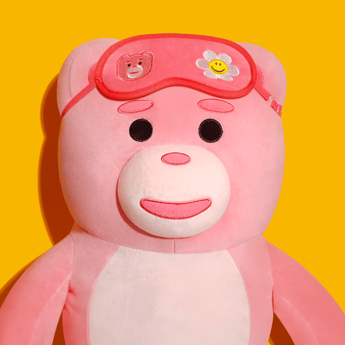 Bellygom x Wiggle Wiggle Neck Pillow & Eye Pad Set