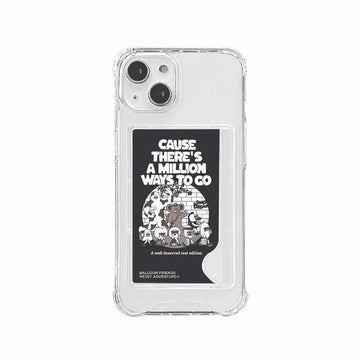 BALLOON FRIENDS Cause There's A Million Ways To Go Tank Phonecase 手機保護軟殼(有卡套) - SOUL SIMPLE HK