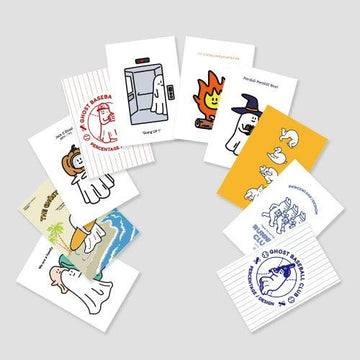 Percentage/Design p/d 幽靈大軍 Gordy & Friends Postcard 明信片(10款) - SOUL SIMPLE HK