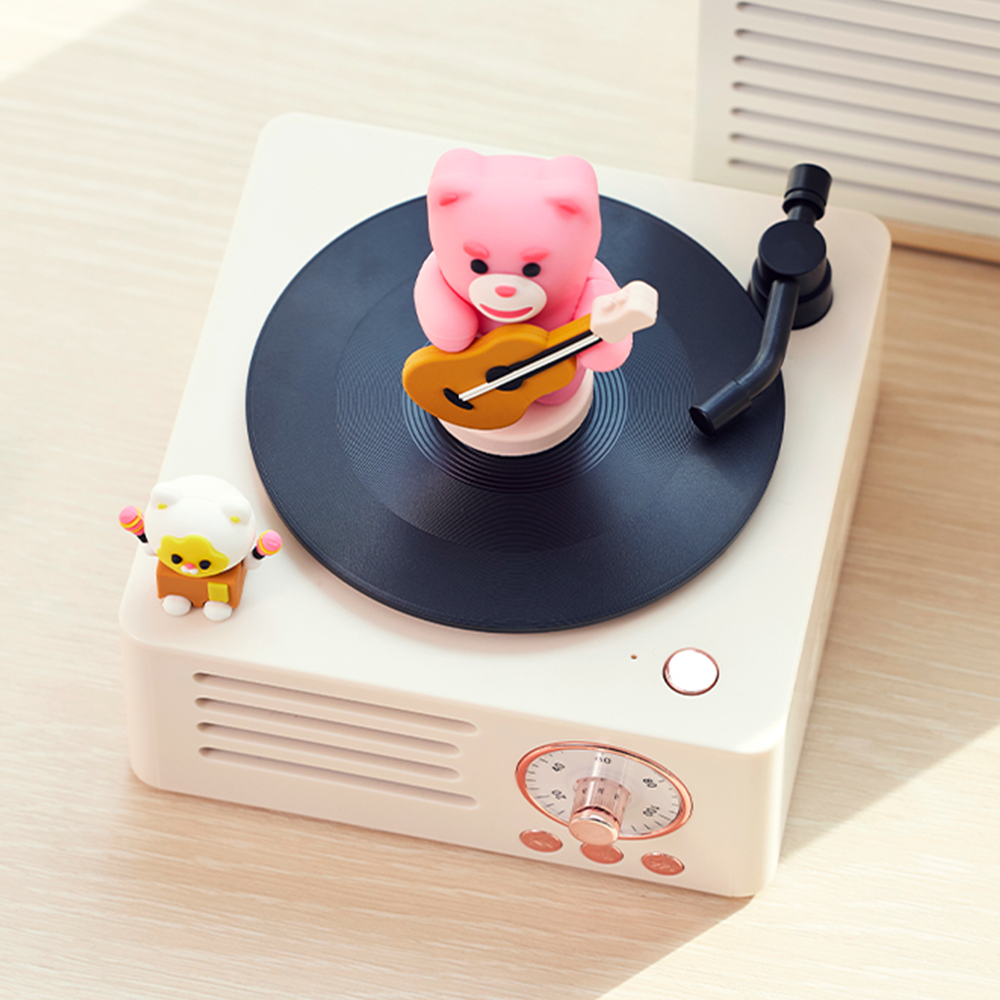 Bellygom Turntable Bluetooth Speaker