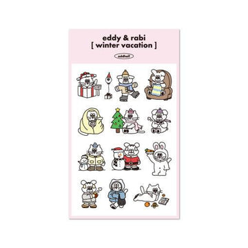 ADDHALF Eddy Winter Vacation Sticker 貼紙 - SOUL SIMPLE HK