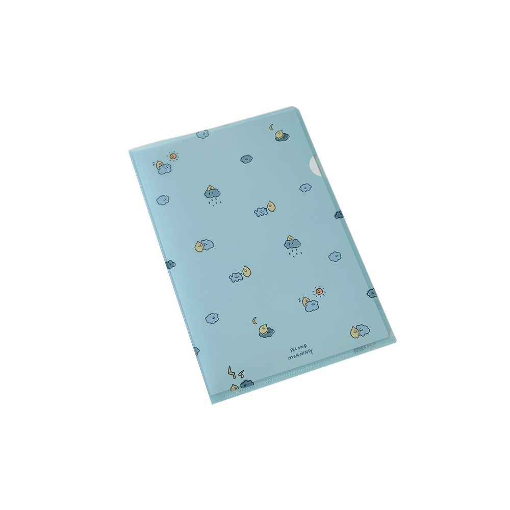 Second Morning Lemony & Cloud Clear File 文件夾 - SOUL SIMPLE HK