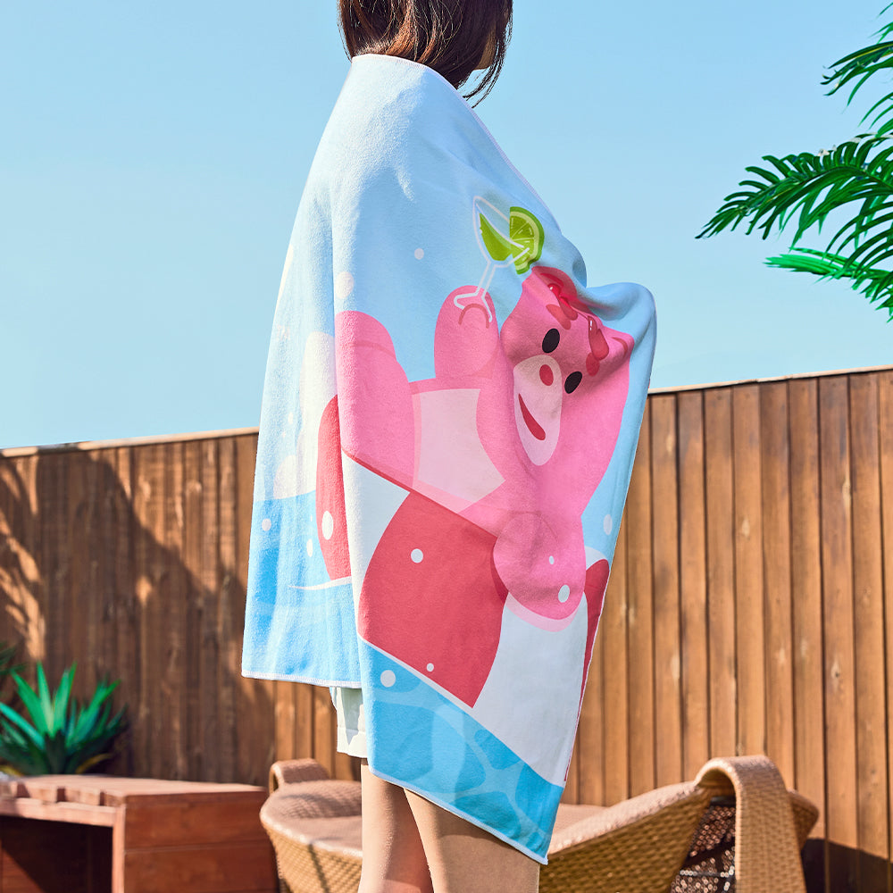 Bellygom Beach Towel - Skyblue Beach Towel