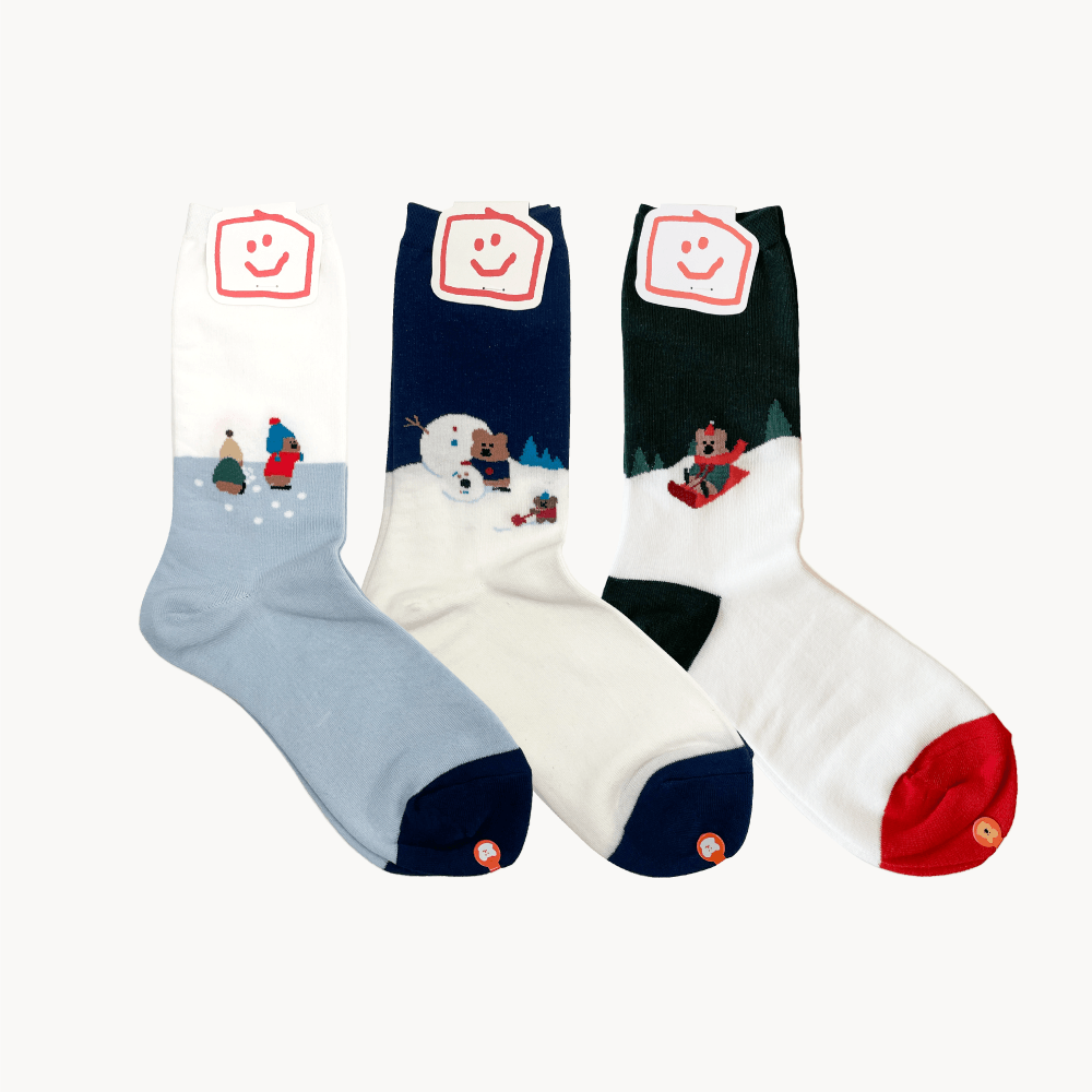 Dinotaeng Marshville Winter Socks Package Set 長襪套裝 - SOUL SIMPLE HK