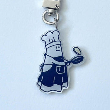 Percentage/Design p/d 幽靈大軍 Gordy Chef Keyring 鎖匙扣 - SOUL SIMPLE HK