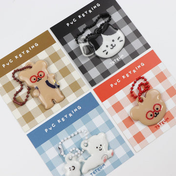 TETEUM PVC Keyring 鑰匙扣(17款) - SOUL SIMPLE HK