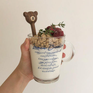 BRACKET TABLE Levain Cookie Glass Mug Cup 380ml 玻璃杯 - SOUL SIMPLE HK