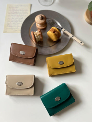 THE ALLY - SALLY MINI WALLET 迷你短款錢包(4款) - SOUL SIMPLE HK