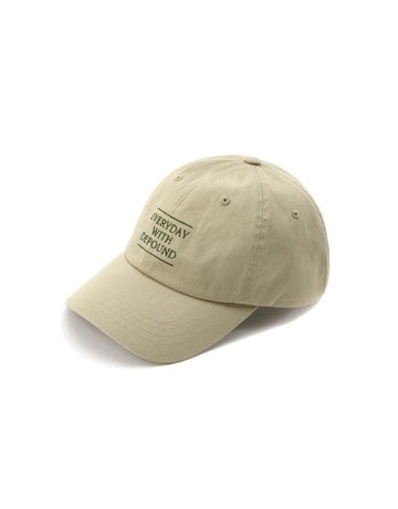 Depound - Everyday Ballcap - Beige 棒球帽 - SOUL SIMPLE HK