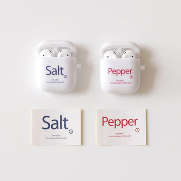 3months Salt / Pepper Airpods Case 耳機保護硬殼(2款) - SOUL SIMPLE HK
