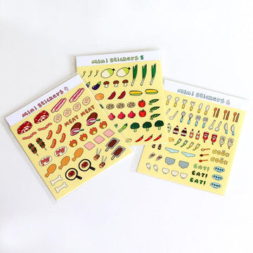 3months Mini Sticker Ver.4/5/6 貼紙 - SOUL SIMPLE HK