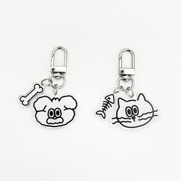 ADDHALF Eddy & Rabi Favorite Keyring 鑰匙扣(2款) - SOUL SIMPLE HK