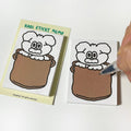 ADDHALF Eddy & Rabi Sticky Memo Pad 便利貼（2款） - SOUL SIMPLE HK