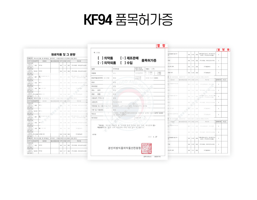 韓國 Viuum 夏天透薄款 2D KF94 Mask 成人四層口罩 - 六色可選 - SOUL SIMPLE HK
