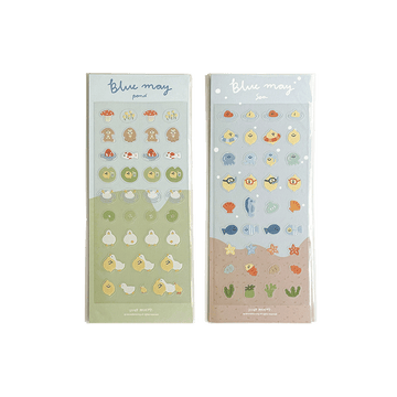 Second Morning Blue May Sticker 限量版貼紙 (2款) - SOUL SIMPLE HK