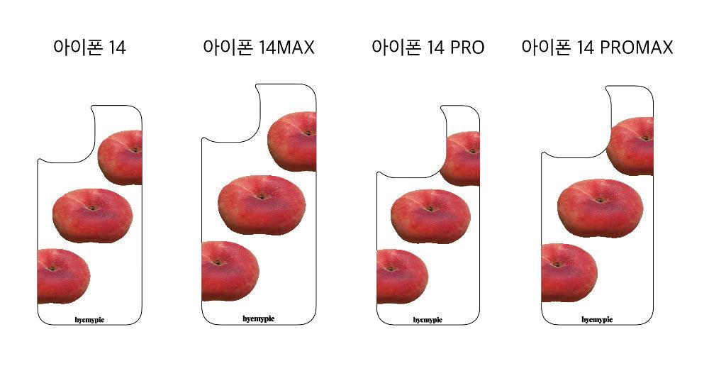 Byemympie Donut Peach Hardjelly Phone Case 手機保護殻 - SOUL SIMPLE HK