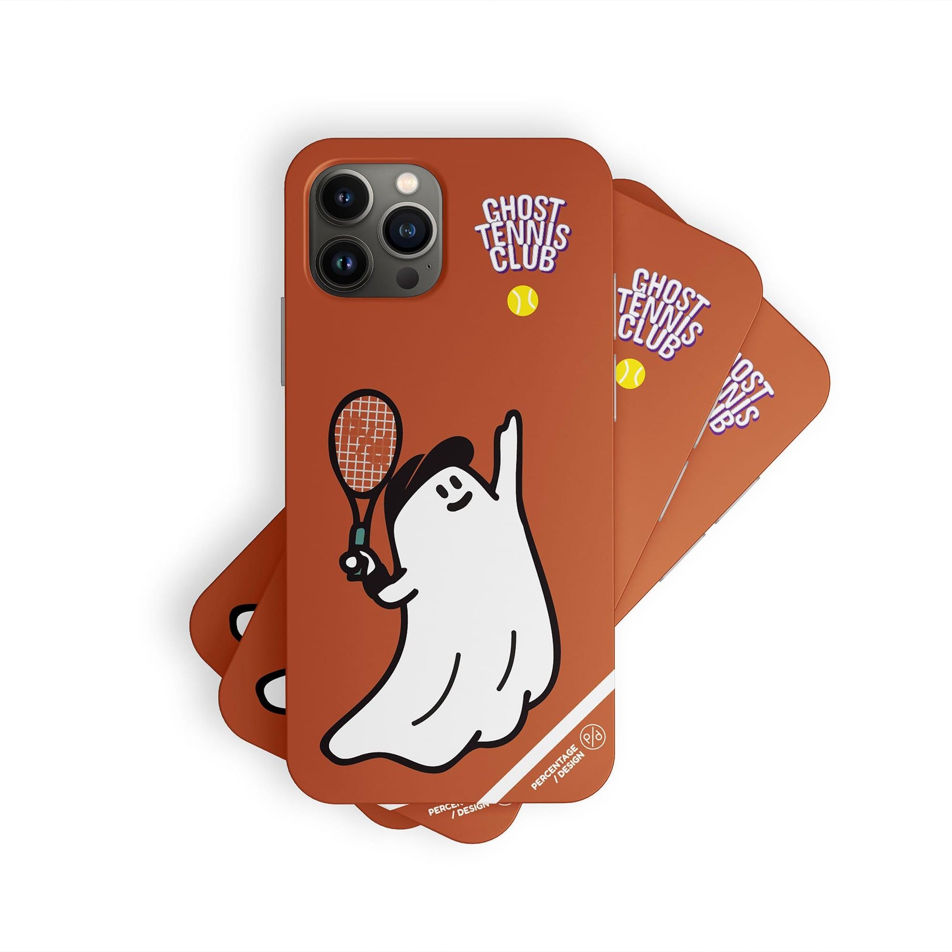 Percentage/Design p/d 幽靈大軍 Ghost Tennis Club Phone Case 手機保護殼（2款） - SOUL SIMPLE HK