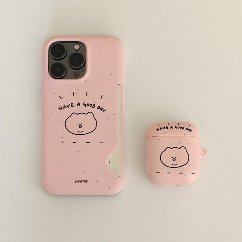 3months Have a Good Day Card Phone Case 手機保護殻(2款) - SOUL SIMPLE HK