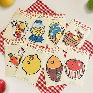Second Morning Semo Market Big Removable Sticker 大貼紙(8款) - SOUL SIMPLE HK