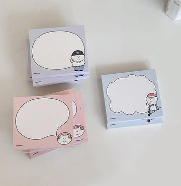 3months Ueong Speech Bubble Memo Pad 便條紙(3款) - SOUL SIMPLE HK