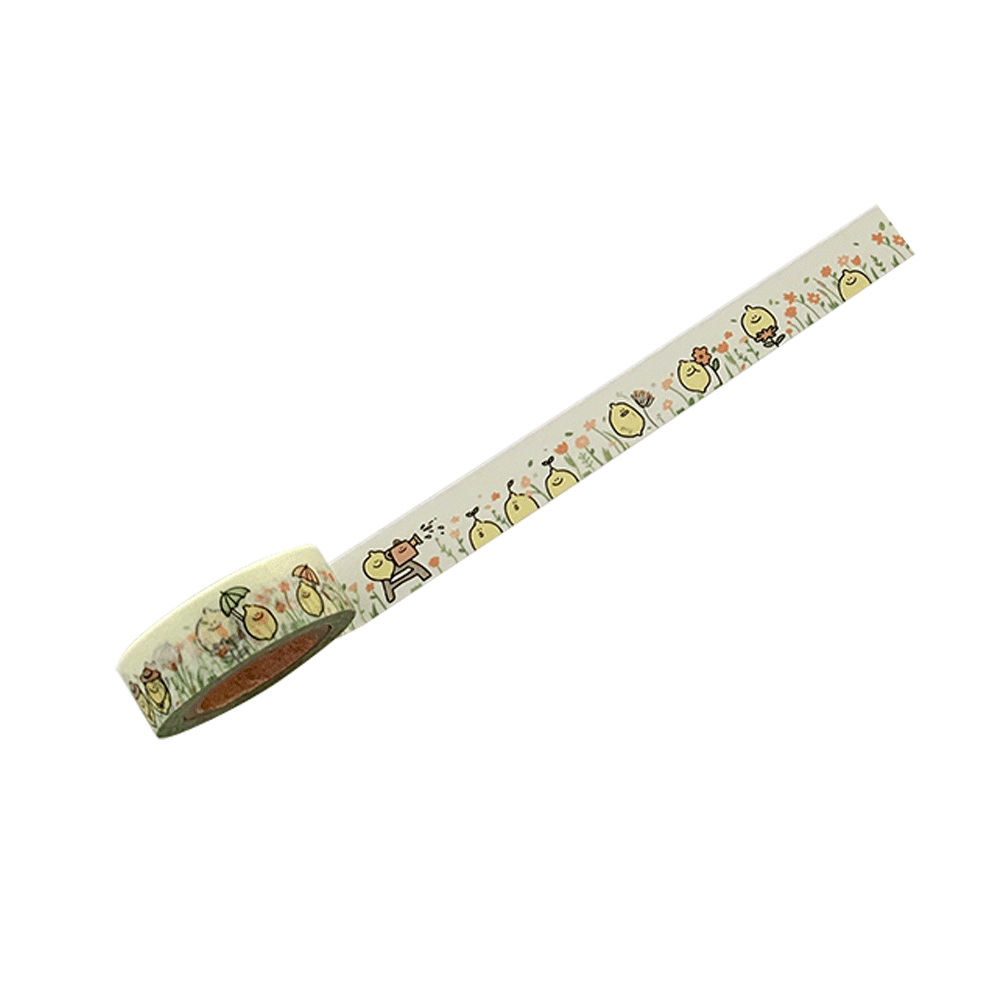Second Morning With Flower Masking Tape 紙膠帶 - SOUL SIMPLE HK