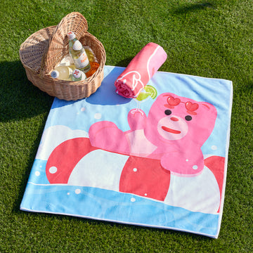 Bellygom Beach Towel - Skyblue 沙灘巾