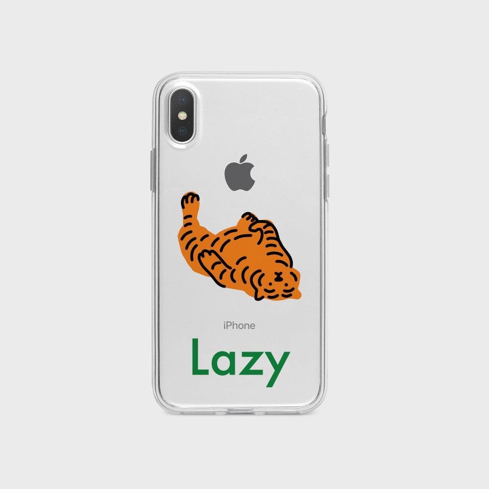Muzik Tiger Lazy Tiger Phonecase 手機保護殼（2款） - SOUL SIMPLE HK