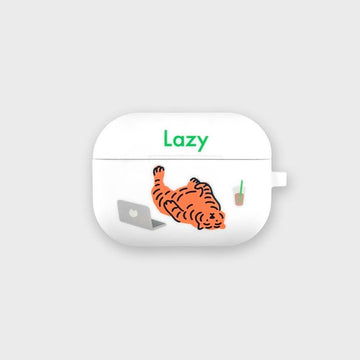 Muzik Tiger Lazy Tiger AirPods/Pro 耳機保護殼 - SOUL SIMPLE HK