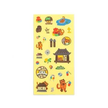Muzik Tiger Hanok Tiger 'Clear' Mix Stickers 貼紙 - SOUL SIMPLE HK