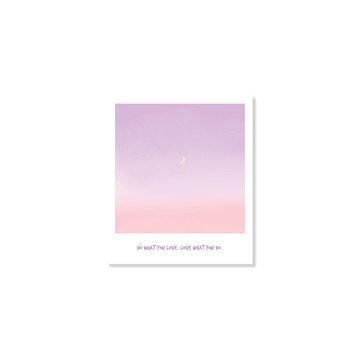 Skyfolio Do what you love Polaroid Postcard 明信片 - SOUL SIMPLE HK