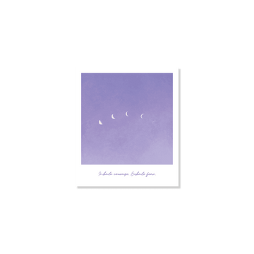Skyfolio Moon Phase Polaroid Postcard 明信片 - SOUL SIMPLE HK