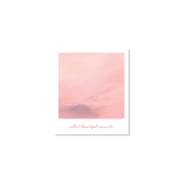 Skyfolio PInk Sky Polaroid Postcard 明信片 - SOUL SIMPLE HK