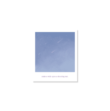 Skyfolio Shooting Star Polaroid Postcard 明信片 - SOUL SIMPLE HK