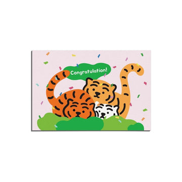 Muzik Tiger Congratulations Tiger Postcard 明信片 - SOUL SIMPLE HK