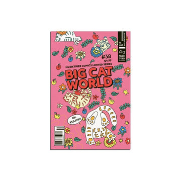 Muzik Tiger Comicbook Tiger - Red Postcard 明信片 - SOUL SIMPLE HK