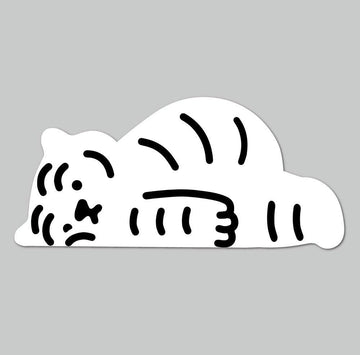 Muzik Tiger Lying Tiger Big Removable Sticker 貼紙 - SOUL SIMPLE HK