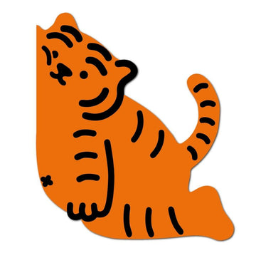 Muzik Tiger It's OK tiger Big Removable Sticker 貼紙(赤) - SOUL SIMPLE HK
