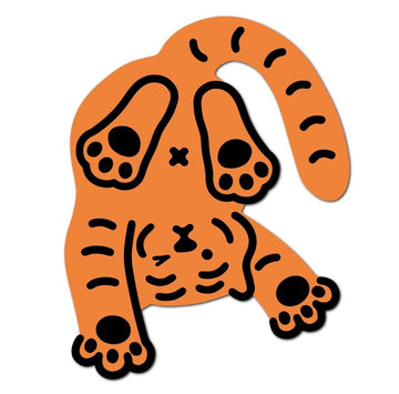 Muzik Tiger Tumbling Tiger Big Removable Sticker 貼紙 - SOUL SIMPLE HK