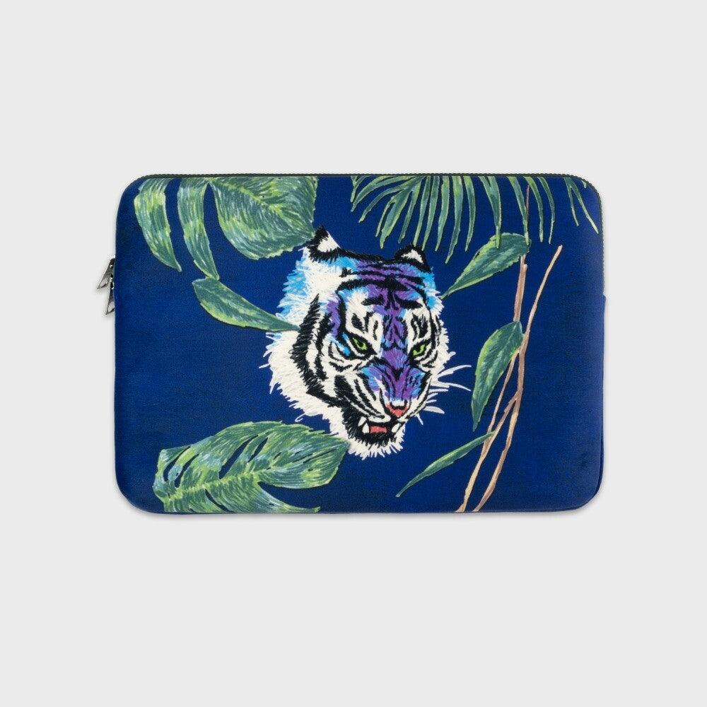 Muzik Tiger Fantasy Tiger Blue Laptop/Tablet Pouch 平板電腦保護套