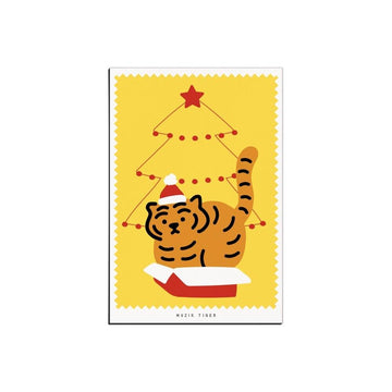 Muzik Tiger Happy Tree Tiger Postcard 明信片 - SOUL SIMPLE HK