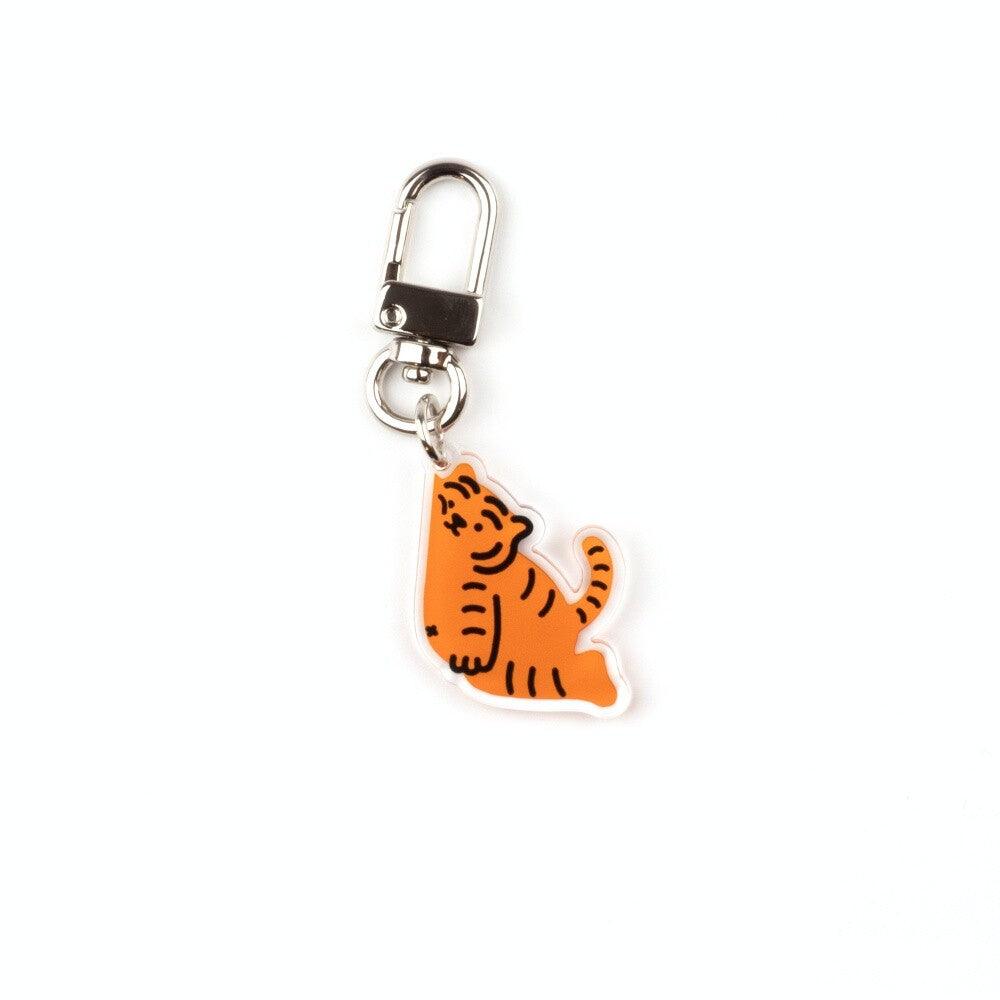 【現貨】Muzik Tiger It's Okay Tiger Keyring 鑰匙扣(赤) - SOUL SIMPLE HK